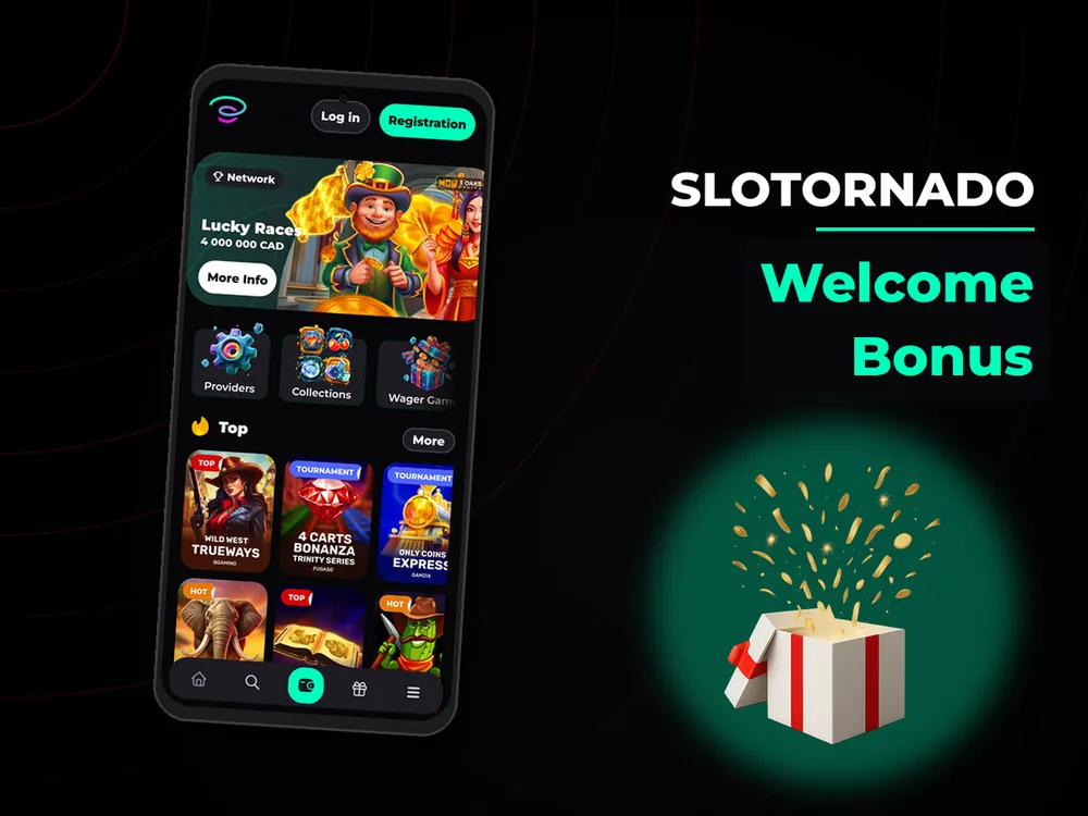 Slotornado - Welcome Bonus