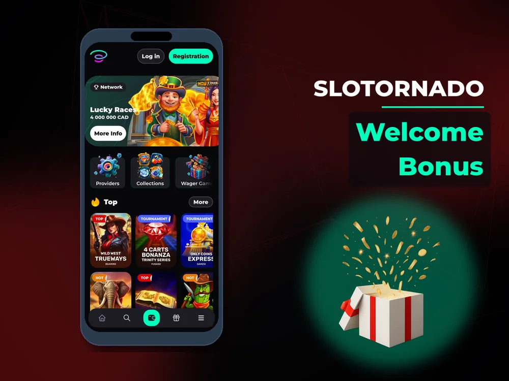 Slotornado - Welcome Bonus